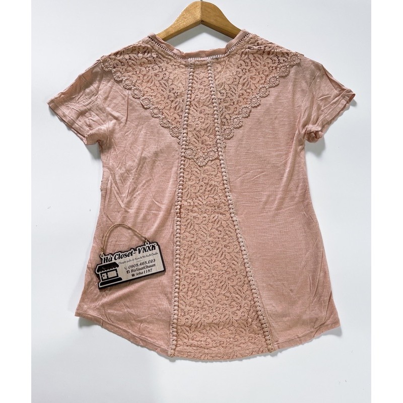 Áo Thun Phối Ren Dư Xịn