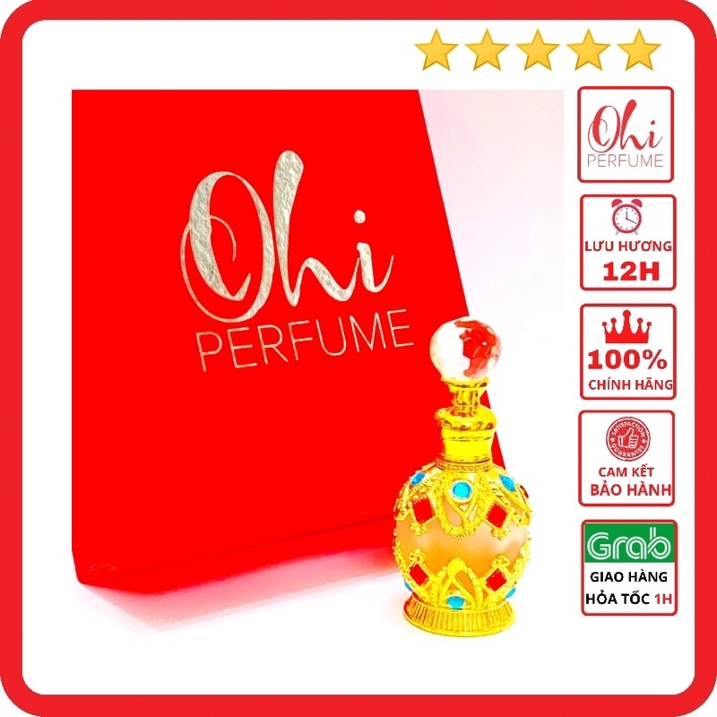 Tinh Dầu Nước Hoa Ohi Royal 20ml - Tinh Dầu Thơm Lâu - Hương Nhẹ Cực Kỳ Quyến Rũ - Bảo Hành Chính Hãng
