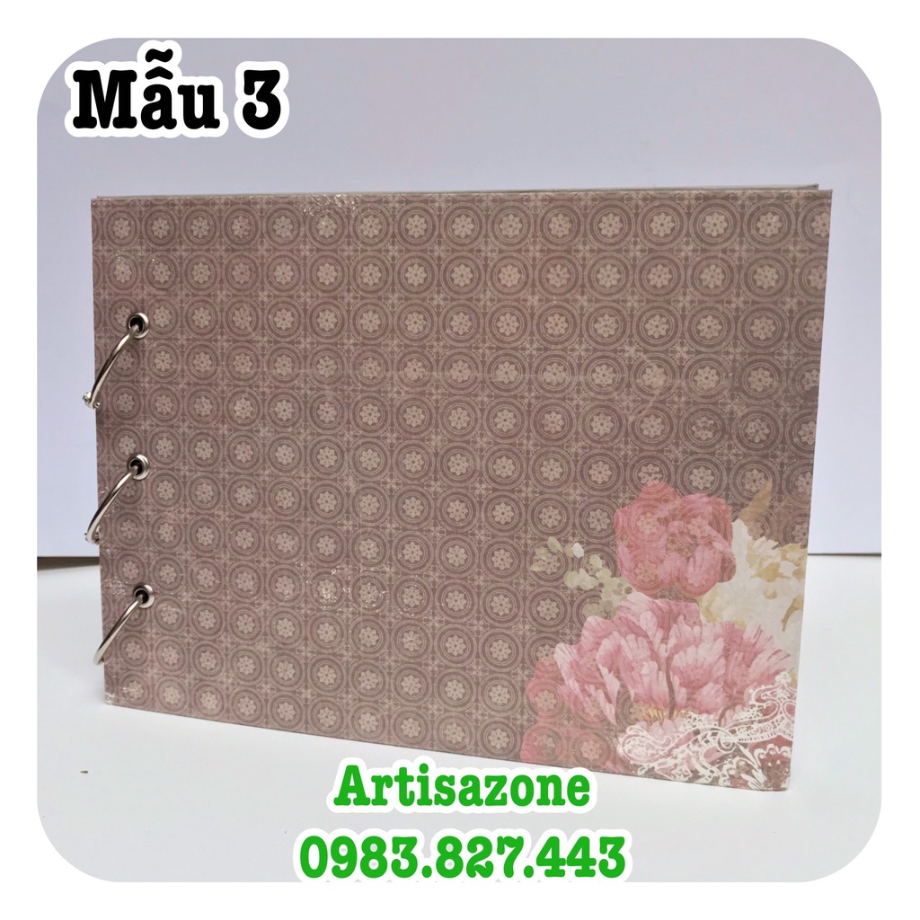 Scrapbook, album ảnh dán handmade (Đọc kỹ mô tả từng sản phẩm)