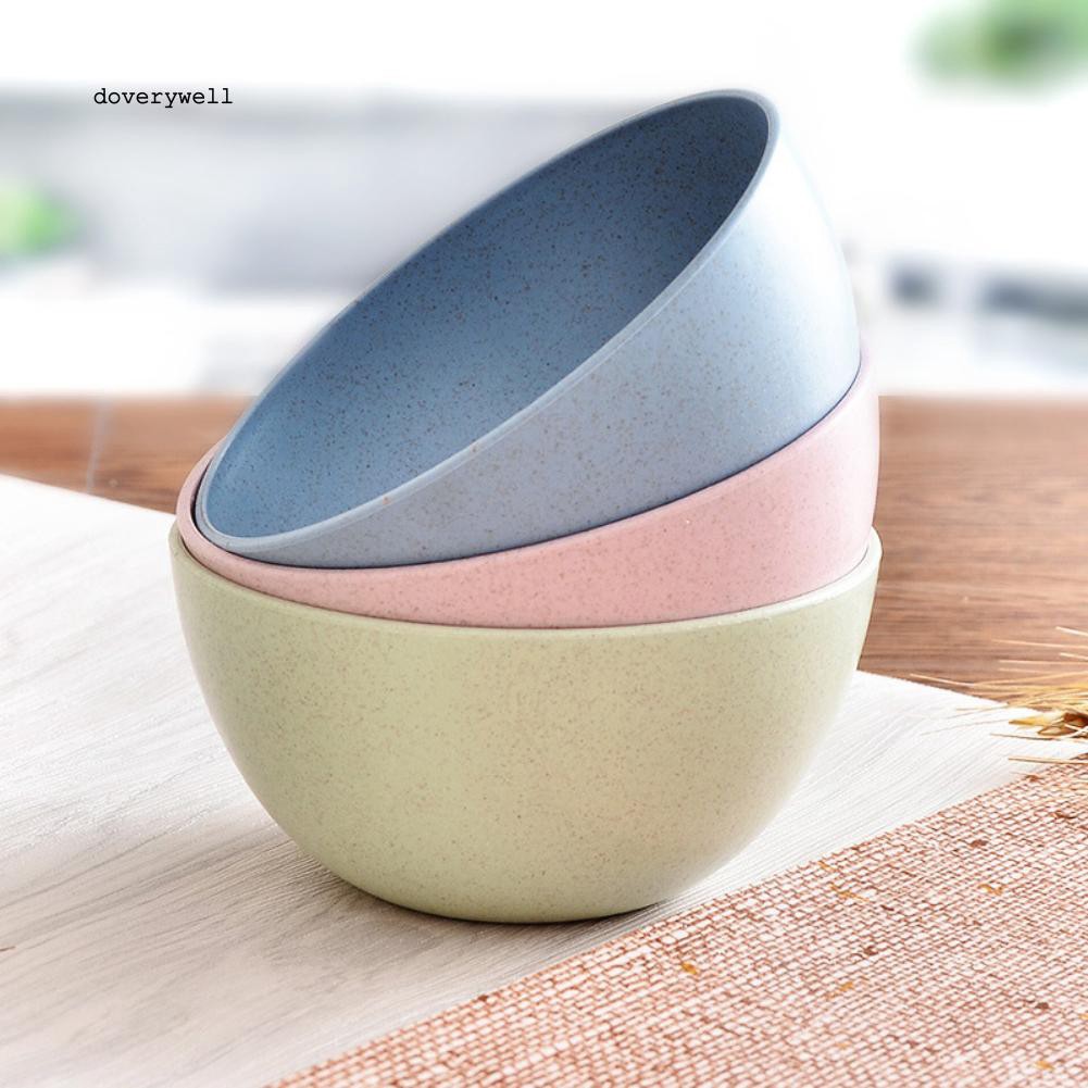 Tô nhựa rơm lúa mì nhiều màu chất lượng cao