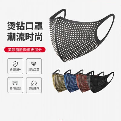 Mặt nạ chống nắng kim cương thời trang và nhiều màu sắc bán chạy ở Châu Âu và Châu Mỹ