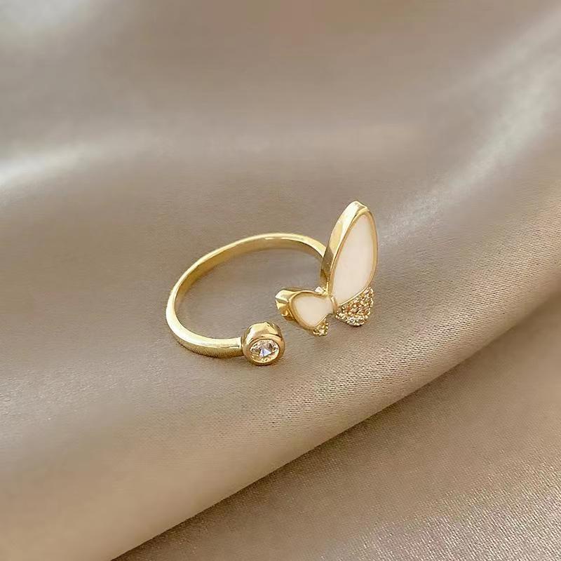 Nhẫn YeYi đính ngọc trai đơn giản phong cách Âu Mỹ thời trang cho nữ