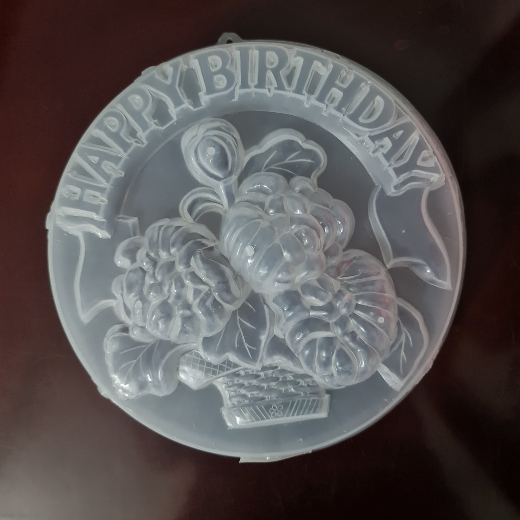 Khuôn Rau Câu HAPPY BIRTHDAY