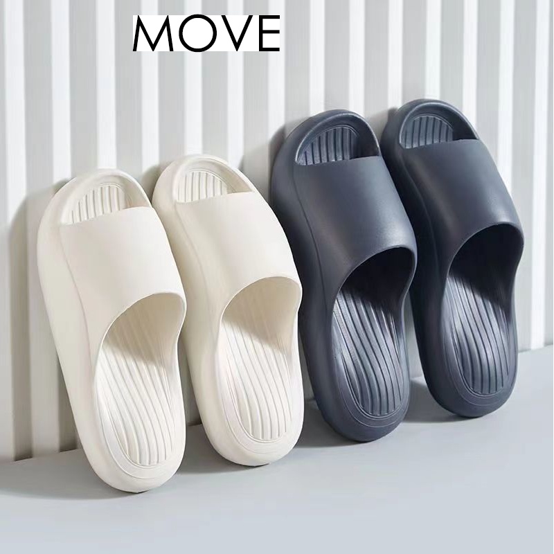 Dép bánh mì quai ngang MOVE đế siêu bền êm chân cho cả nam nữ