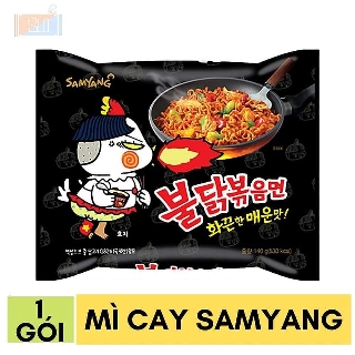 Mì gà cay Hàn Quốc gói 140g date 30/4/2021.
