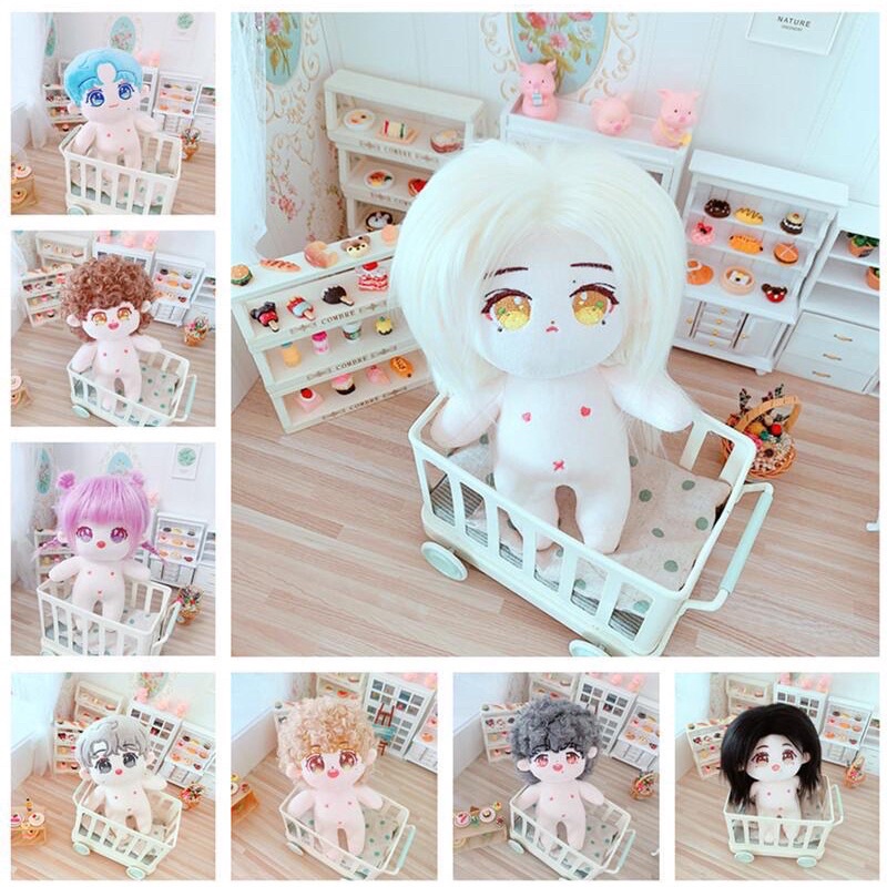 SẴN Búp Bê Doll 20cm nhiều mẫu gấu bông đồ chơi không thuộc tính idol kpop thú nhồi bông bé trai gái outfit baby