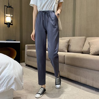 Quần đũi nữ baggy chun nhẹ mát