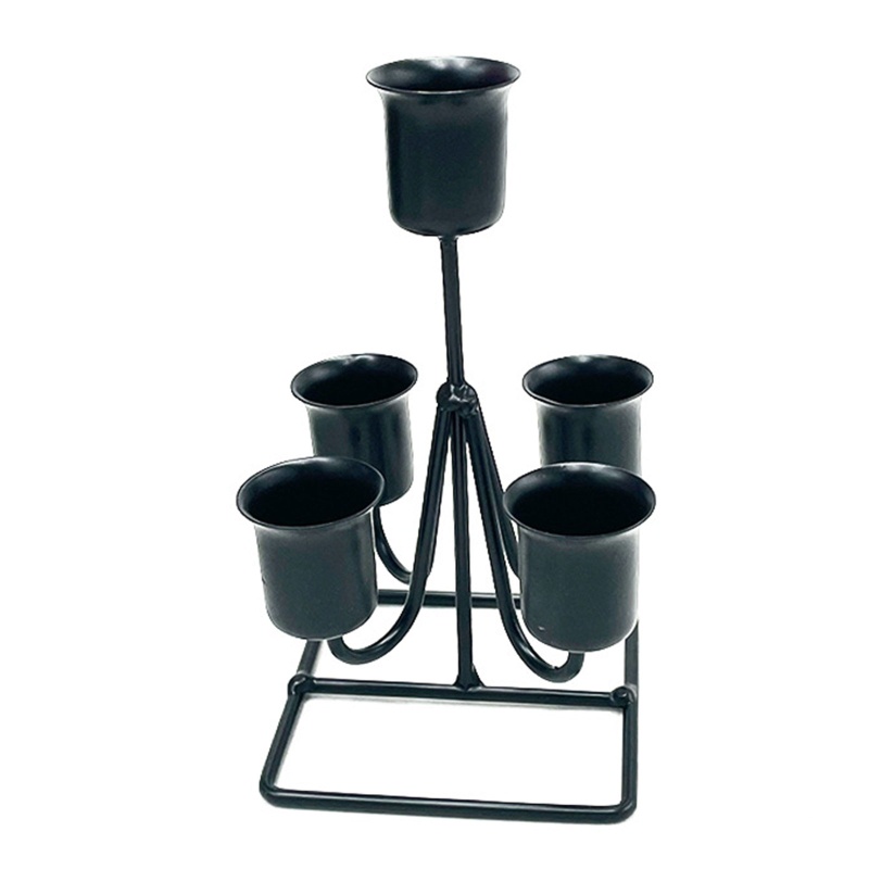 Giá Đỡ Đèn Cầy Bằng Sắt Phong Cách Châu Âu Độc Đáo Trang Trí Bàn Ăn / Tiệc Cưới