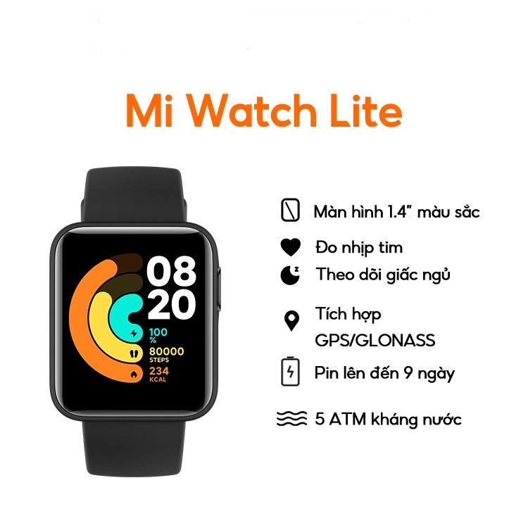 Đồng Hồ Thông Minh Xiaomi Mi Watch Lite