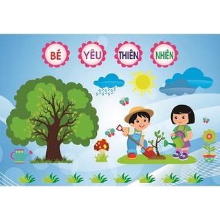 tranh góc mầm non