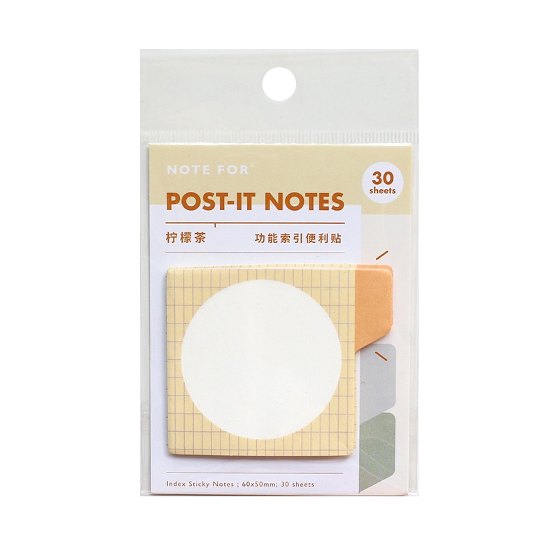 [Mã LIFEBOOK2 giảm 10% đơn 0Đ] Giấy Note - Set 30 Tờ Giấy Note Daily Simple Thương Hiệu NOTE FOR