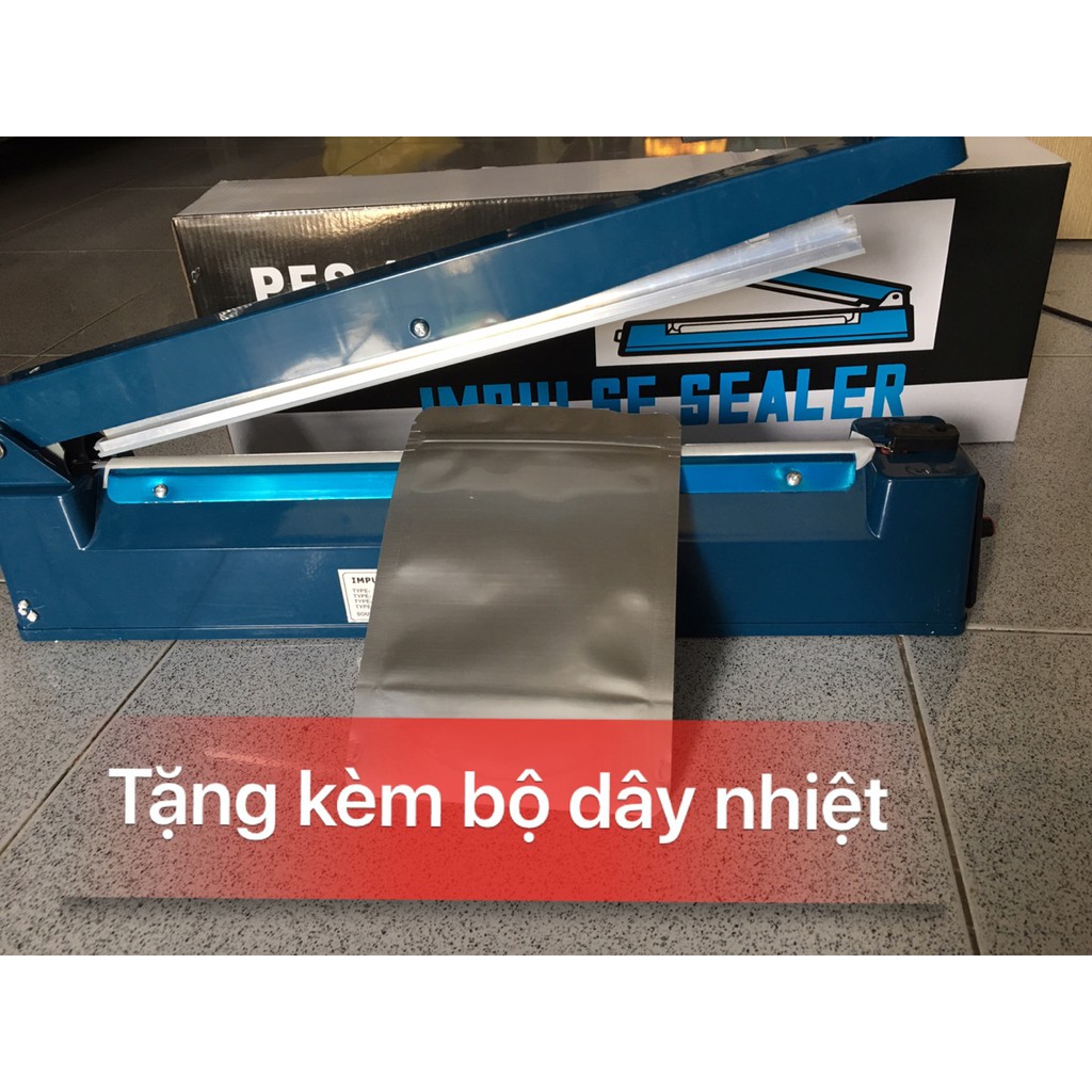 Máy Hàn Miệng Túi, Nilong Chuyên Dụng Size 40 Cm Dùng Điện 220V,Máy hàn mép túi dập tay, máy hàn mép bao nilong, máy hàn