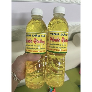 Chai 500ml Tinh dầu Sả Phước quảng dầu xịn thơm chống muỗi và sốt xuất huyết