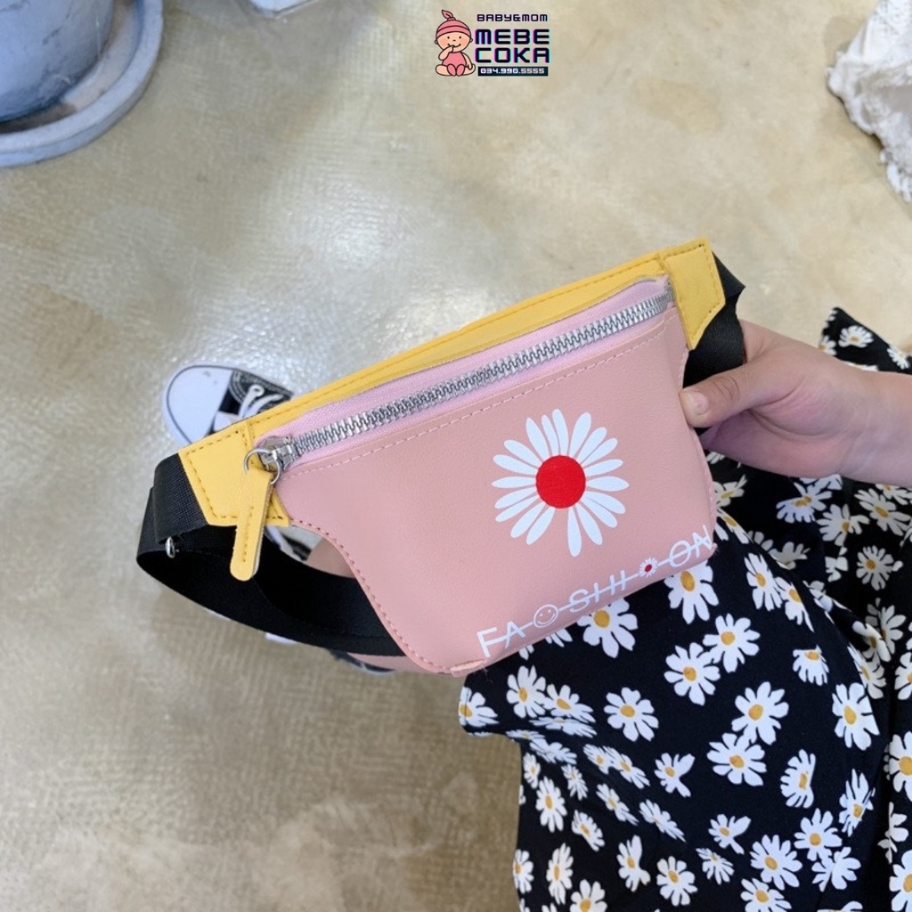 Túi đeo chéo khủng long, túi mini dễ thương phong cách Hàn Quốc cho bé gái