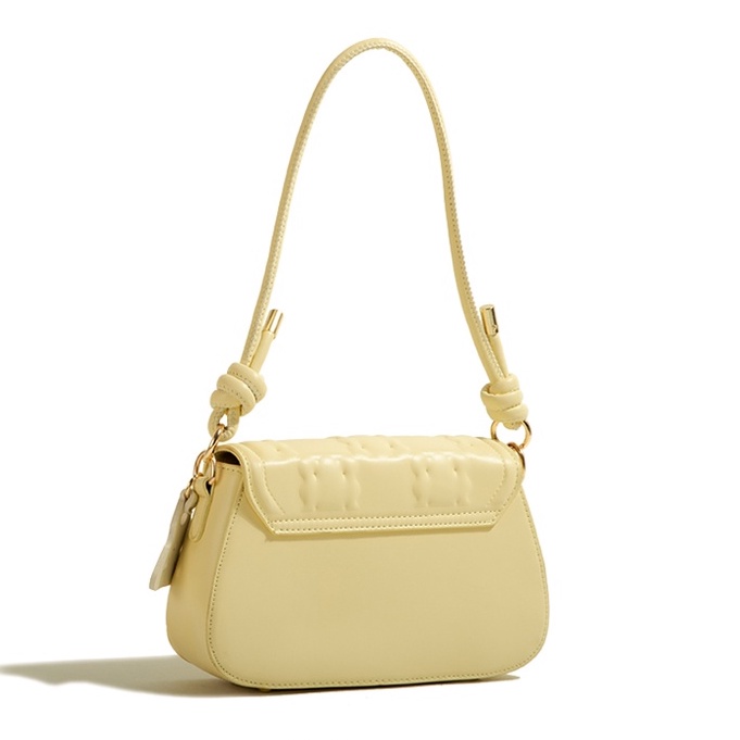 🌸Hàng Order🌸 Túi Xách Muzi&kai Chính Hãng Da Vân Nổi Móc Trang Trí Dây Đeo Kèm Quai Sách Sang Chảnh Nữ Tính 🌸 Quảng Châu