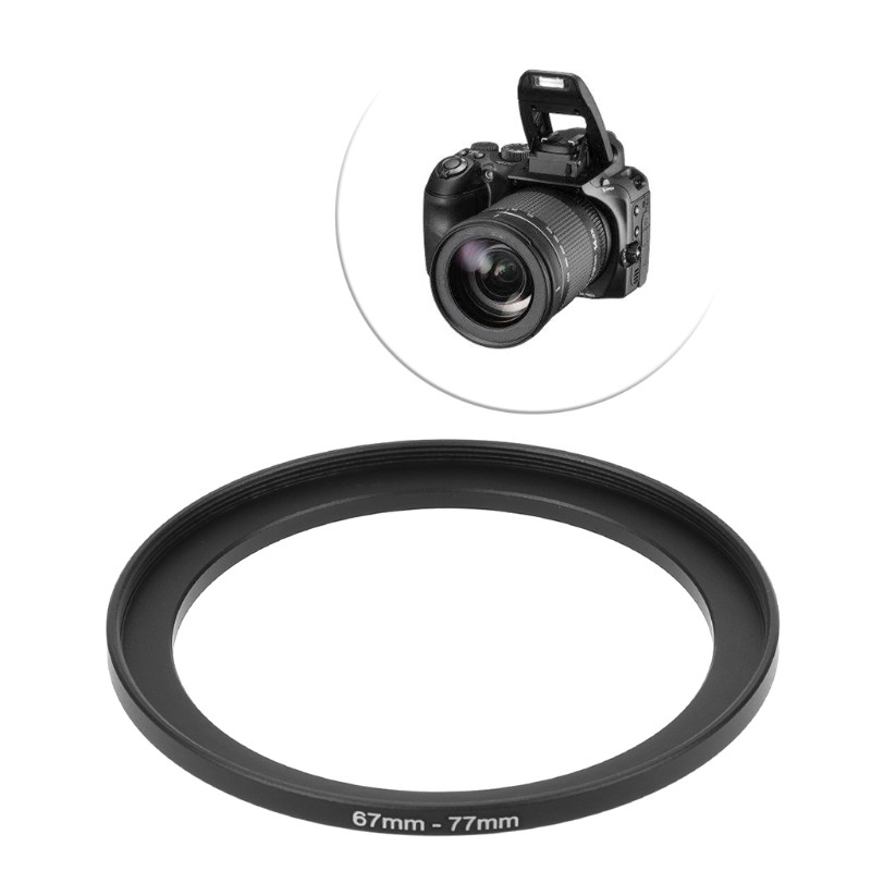 Vòng chuyển đổi ống kính lọc camera từ 67mm sang 77mm