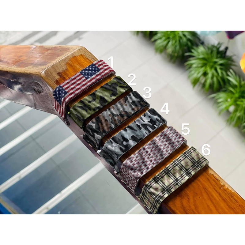 dây thép milan không gỉ hoạ tiết cực xịn dành cho applewatch