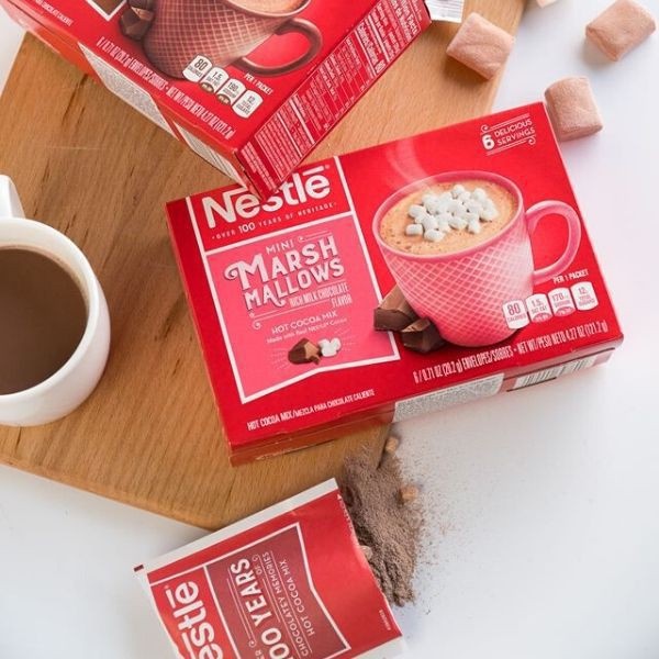 Cacao Nóng NESTLE Hot Cocoa Mix Rich Milk Chocolate Flavor (Chuẩn USA)