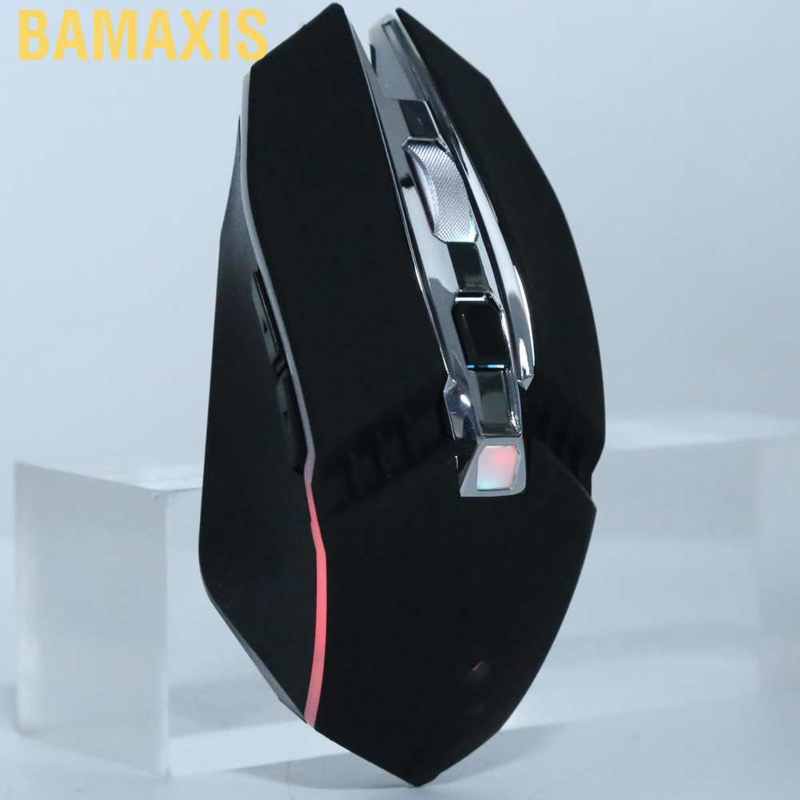 Chuột Chơi Game Bamaxis Black X5 Kết Nối Bluetooth 2.4g Sạc Được