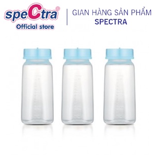 BỘ 3 BÌNH TRỮ SỮA PP CỔ HẸP SPECTRA 150ML