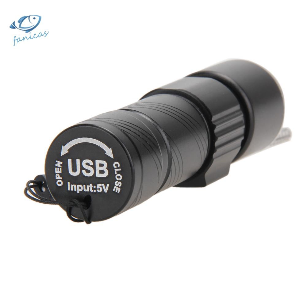 CREE Đèn Pin Led 800lm Chống Nước Có Thể Phóng To Cổng Sạc Usb