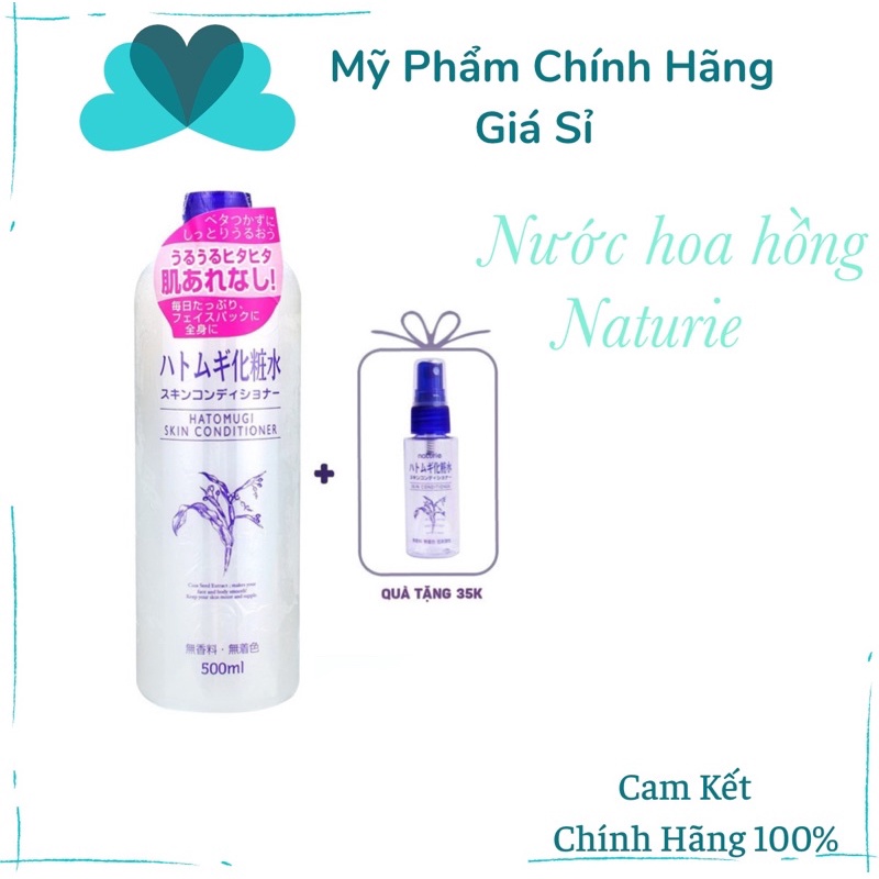 Nước Hoa Hồng Xuất Xứ Từ Nhật Naturie Skin Conditioner