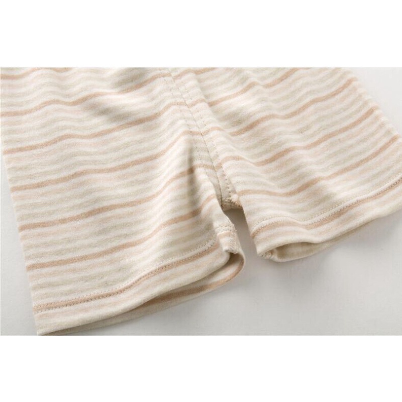 Bộ cộc tay cho bé100% cotton hữu cơ tự nhiên không chất tẩy nhuộm cực kỳ mềm mại