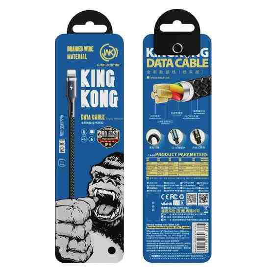 Dây sạc Wk design chống rối - đứt gãy - rò rỉ điện cho iphone , samsung , oppo , huawei , vivo , xiaomi