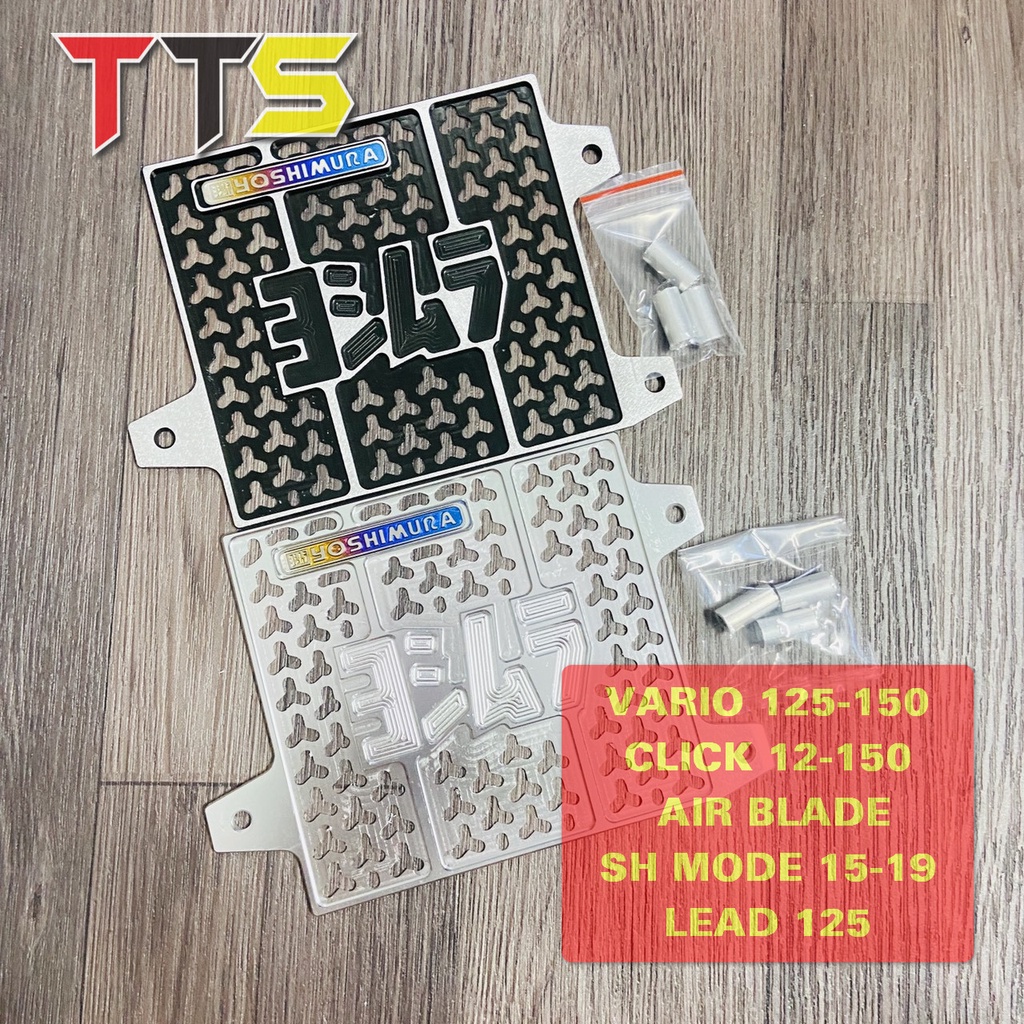 ( YOSHIMURA ) Che két nước nhôm cnc sử dụng lắp xe VARIO, CLICK 125, 150, LEAD 125, SH 2015 -2018, AB