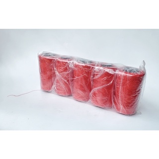 Vỉ 5 CUỘN CHỈ MAY 5000M MÀU ĐỎ CỜ
