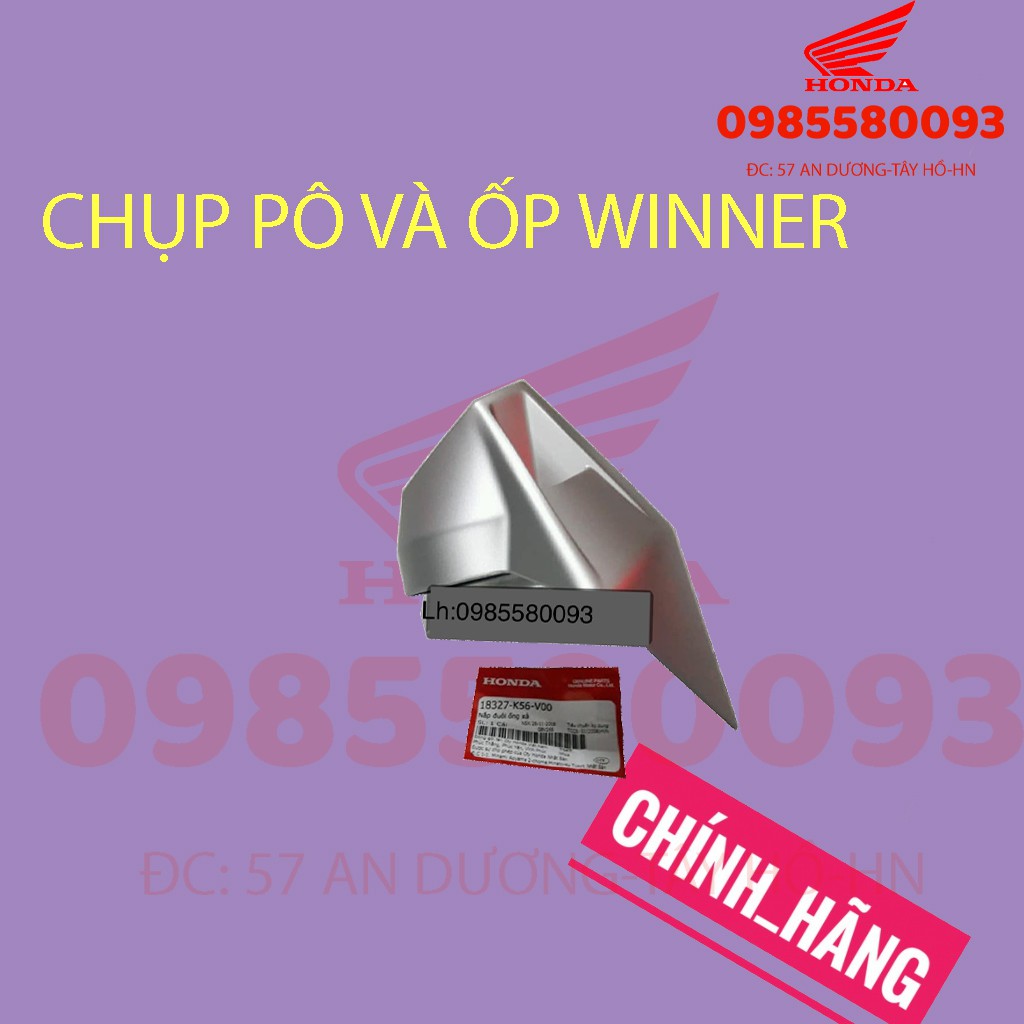 ỐP PÔ, CHỤP PÔ WINNER V1 CHÍNH HÃNG HONDA