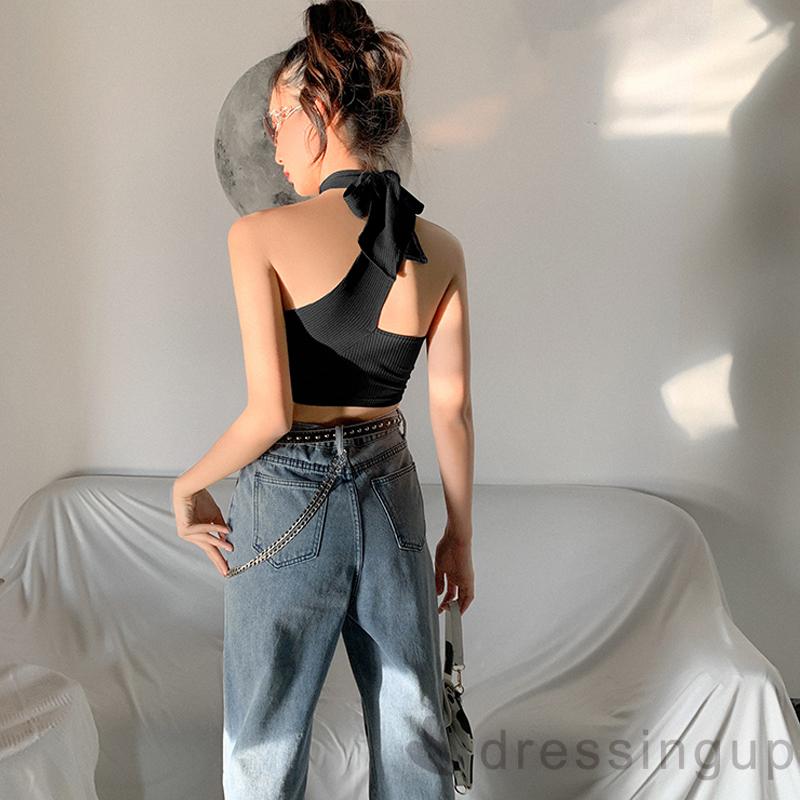 Áo Cổ Yếm Hở Lưng Cá Tính Hợp Thời Trang Cho Nữ | BigBuy360 - bigbuy360.vn