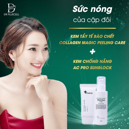 [Mã 253FMCGSALE giảm 8% đơn 500K] [HÀNG HIỆU] Kem chống nắng cho da dầu mụn Dr Pluscell_ Ac pro sun block spf 50+, Pa+++