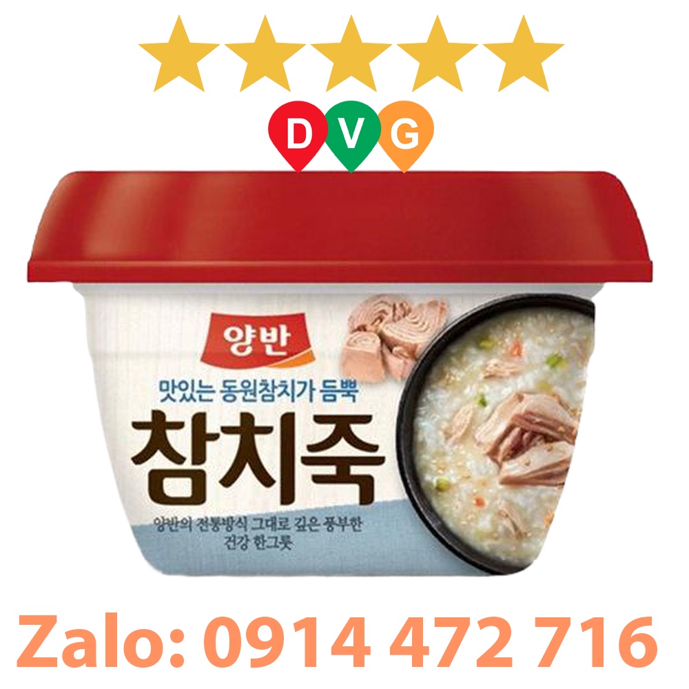 Cháo cá ngừ quý tộc Hàn Quốc Dongwon 285g