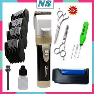 Tông đơ cắt tóc cho trẻ em và người lớn G5, tặng kèm nhiều phụ kiện đi kèm công suất 3W