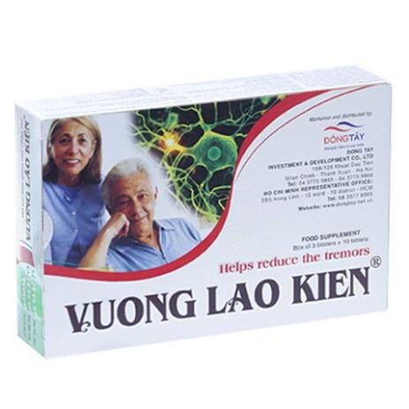 Vương Lão Kiện - Hỗ trợ giảm chứng run chân tay, parkison (Hộp 30 viên)
