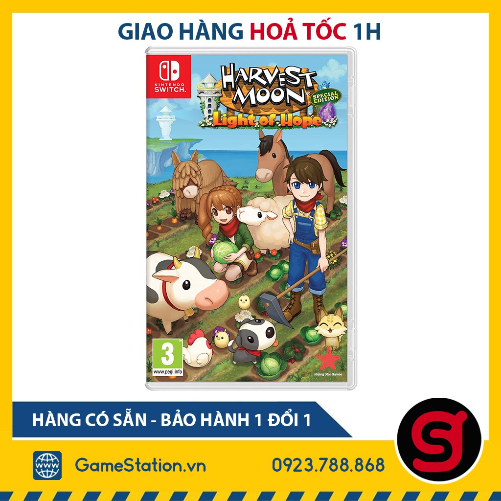 Game Harvest Moon: Light of Hope Special Edition - Cho Máy Nintendo Switch