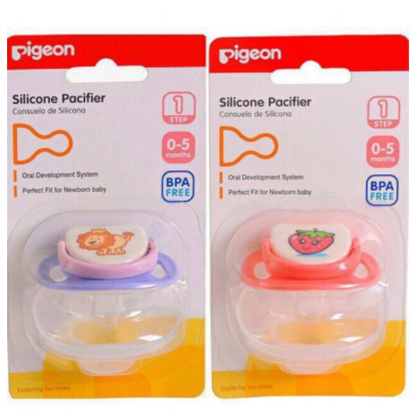 Ti Ngậm Pigeon Silicon Cao Cấp Cho Bé