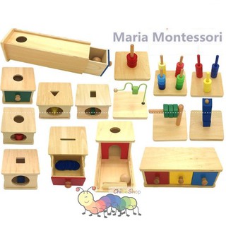 Giáo cụ Montessori 0-3 tuổi - Bộ 16 món