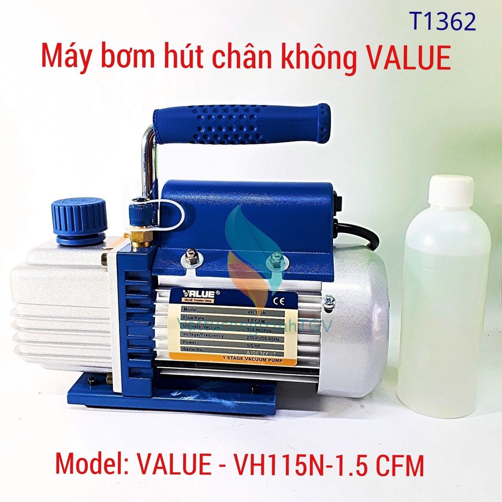 Máy hút chân không VALUE VH115N - 1.5 CFM