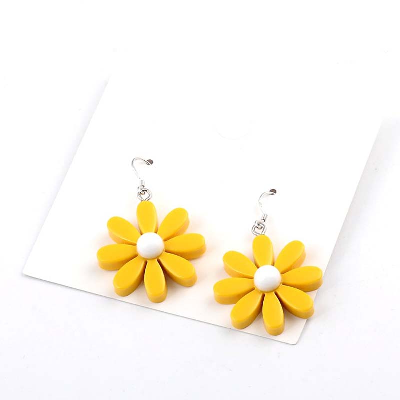 Set 2 Khuyên Tai Hình Hoa Xinh Xắn Dành Cho Nữ