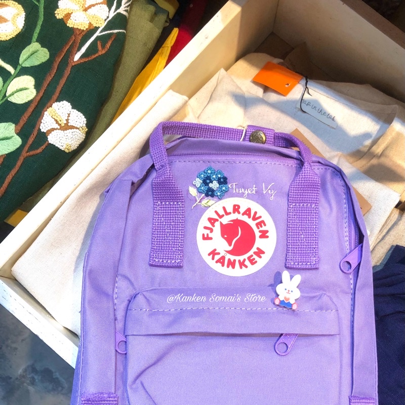 Balo Kanken Classic Tím Pastel