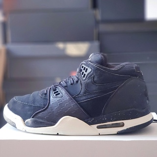 Giày nike air flight 89 black white, size 444, real 2hand