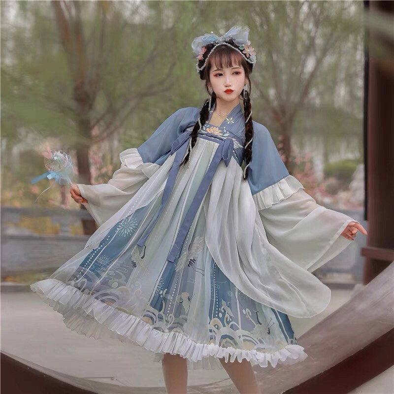 Hán phục cách tân-Huyền Phi ( khách vui lòng đọc kĩ mô tả và ib shop trước khi đặt)
