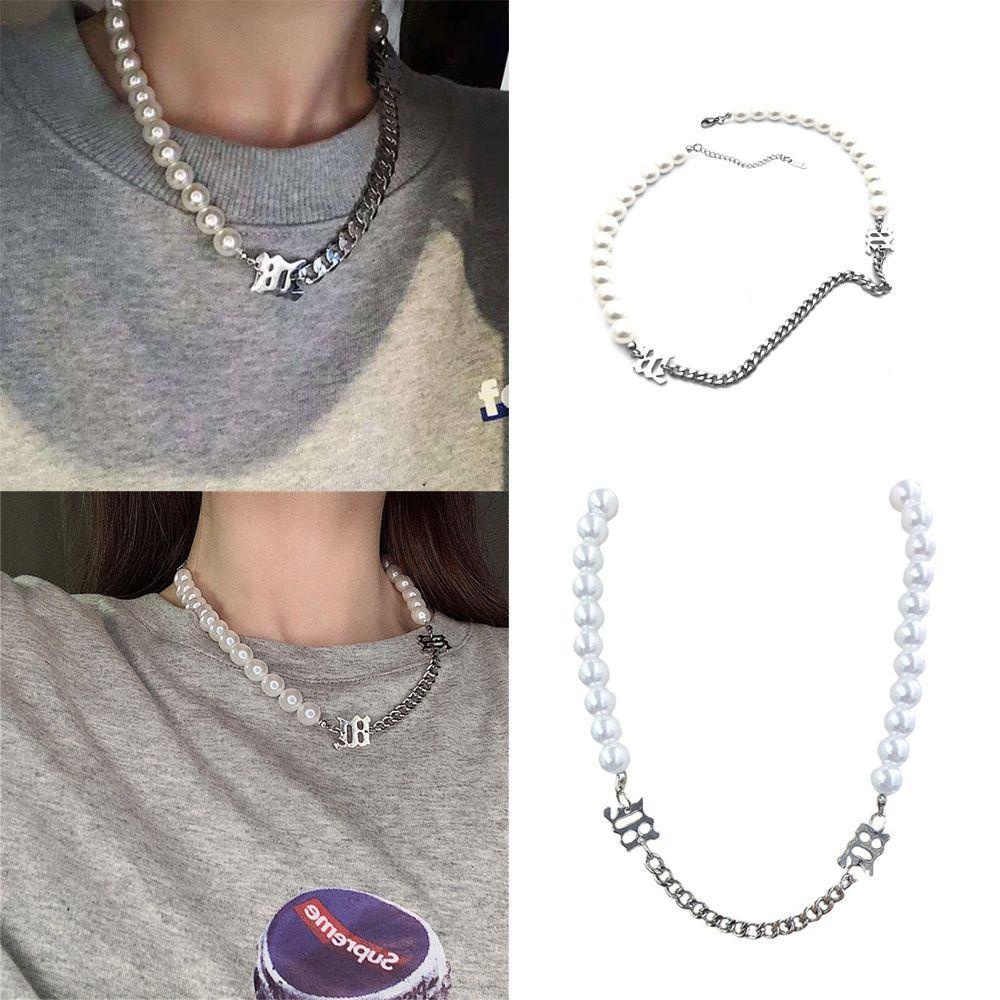 Vòng Cổ Choker Đính Ngọc Trai Nhân Tạo Thời Trang Dành Cho Nữ