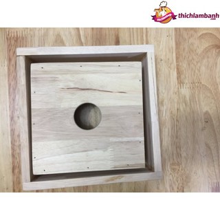 Khuôn làm bánh chưng thông minh 14 cm bằng gỗ