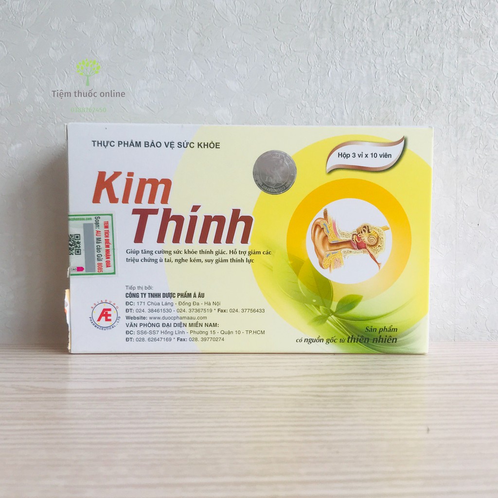 [ CHÍNH HÃNG ] Kim Thính - Hỗ trợ tăng cường thính lực