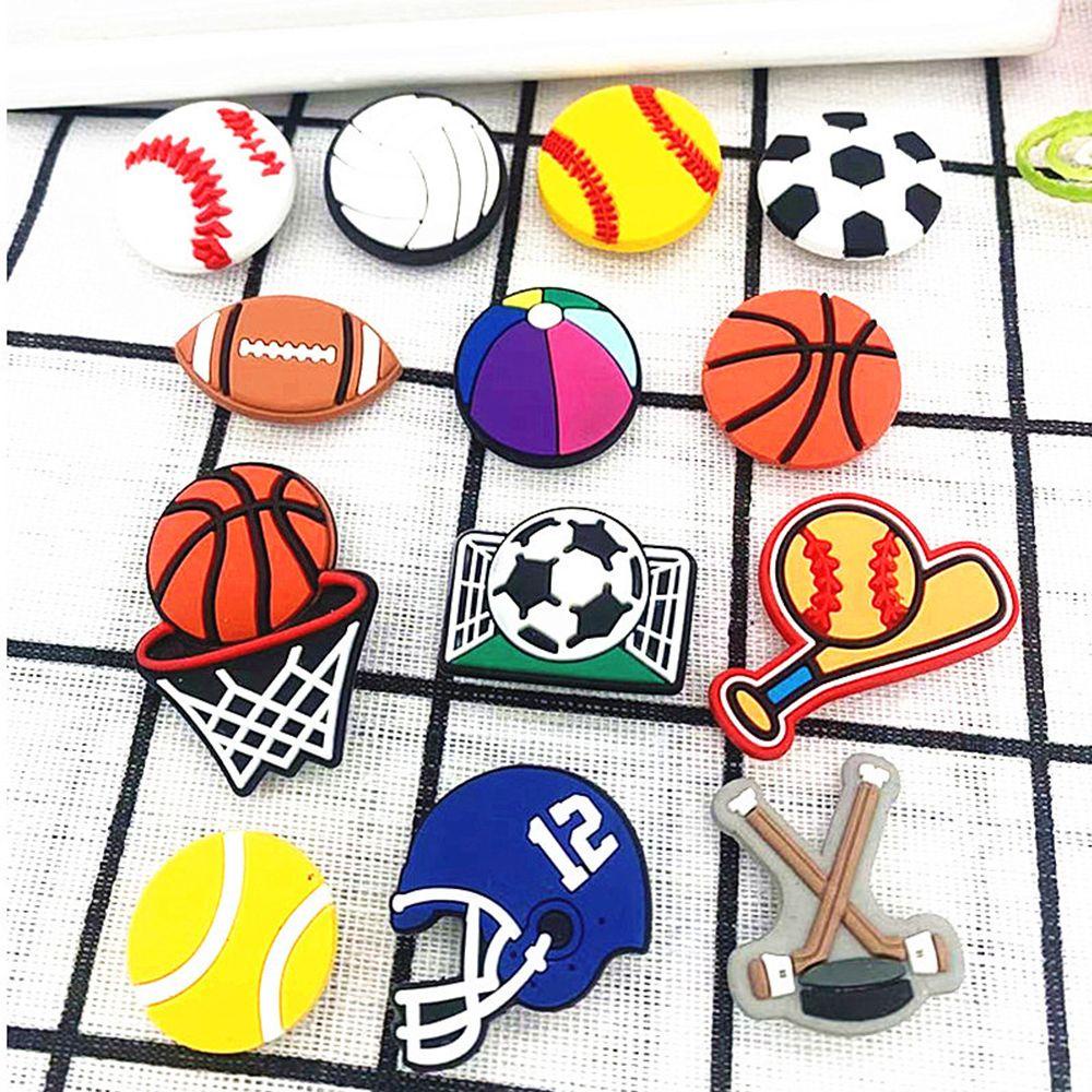 .Phụ Kiện Trang Trí Hình Đôi Giày Bằng PVC Dễ Thương Bắt Mắt