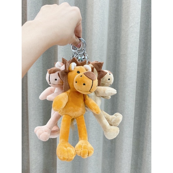Móc khoá gấu bông sư tử 🦁
