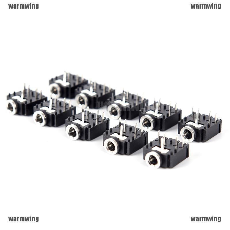 Set 5 Giắc Cắm Tai Nghe 3.5mm Female 5pin PCB